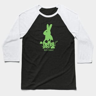 Happy Spring Easter Bunny Baseball T-Shirt